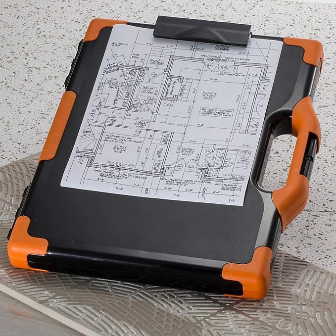 Officemate Carryall Clipboard Storage Box, Letter/Legal Size - Image 9