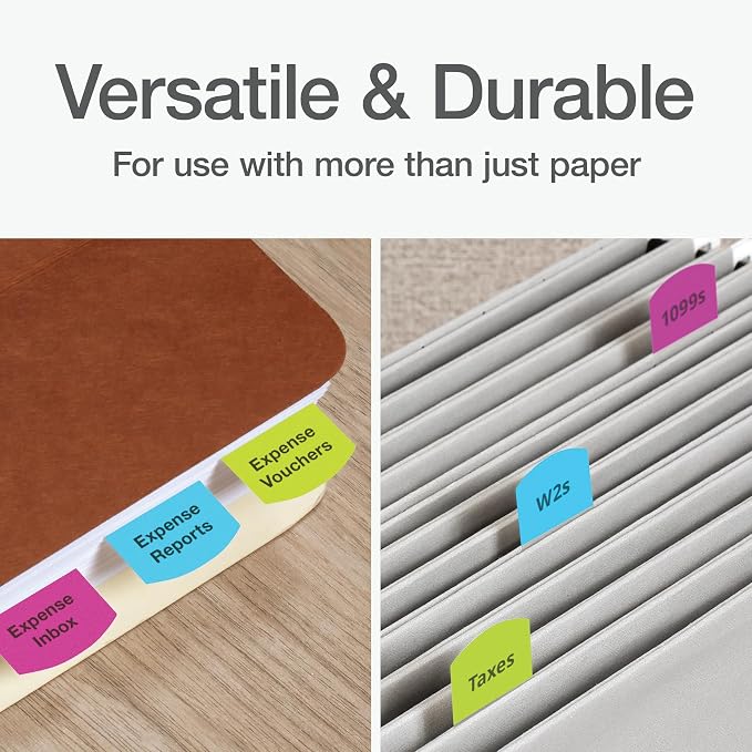 Redi-Tag Laser Printable Tabs, Permanent Index Tabs, Customizable Adhesive - Image 5