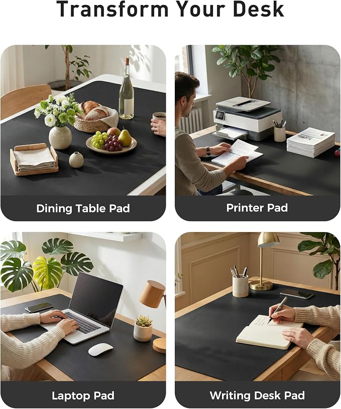 Aothia Faux Leather Desk Mat - Image 6