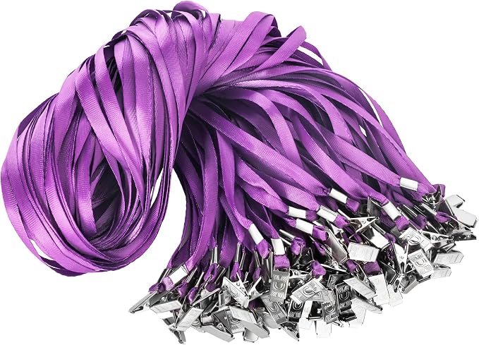 LOCONHA 100 Pack Purple lanyards Lanyards by LOCONHA