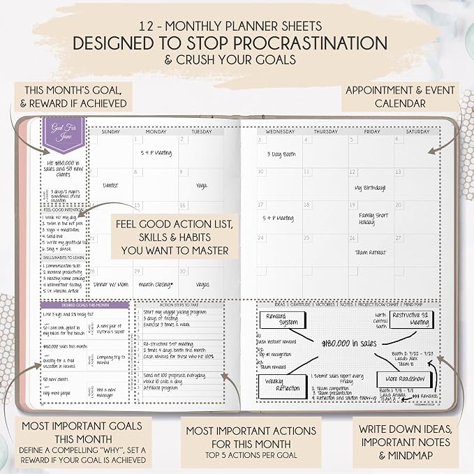 Law of Attraction Planner 2026 Deluxe - Image 5