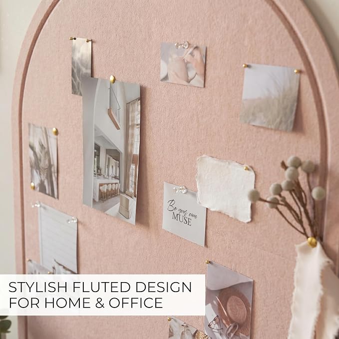 Large Arched Felt Bulletin Board - Image 4