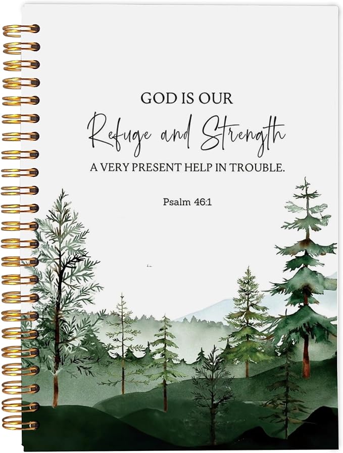 Christian Notebook Journal, Bible Journal Notebooks by Ecezatik