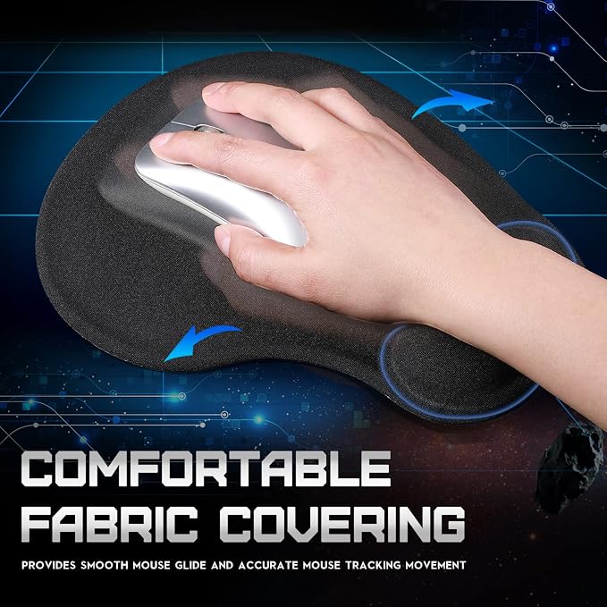 Flutesan 9 Pcs Ergonomic Mouse Pad - Image 5
