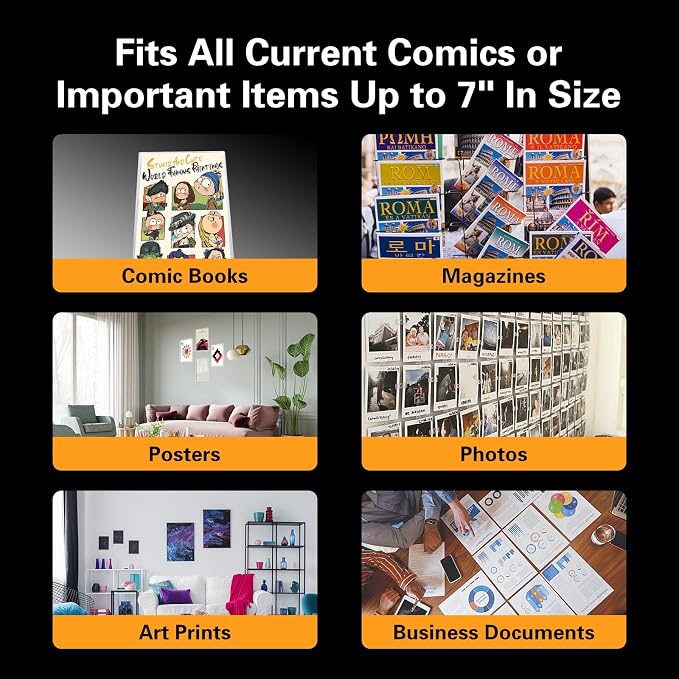 10ct Current Comic Book Toploaders - Image 7