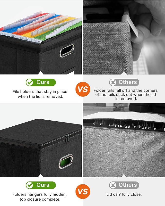 Oterri 2 Pack File Organizer Boxes - Image 4