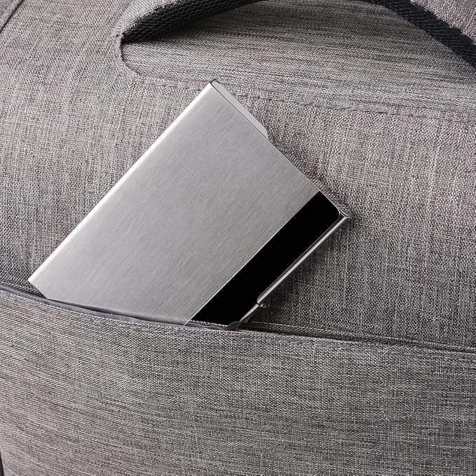 Business Card Holder, Slim Business Card Case - Image 6