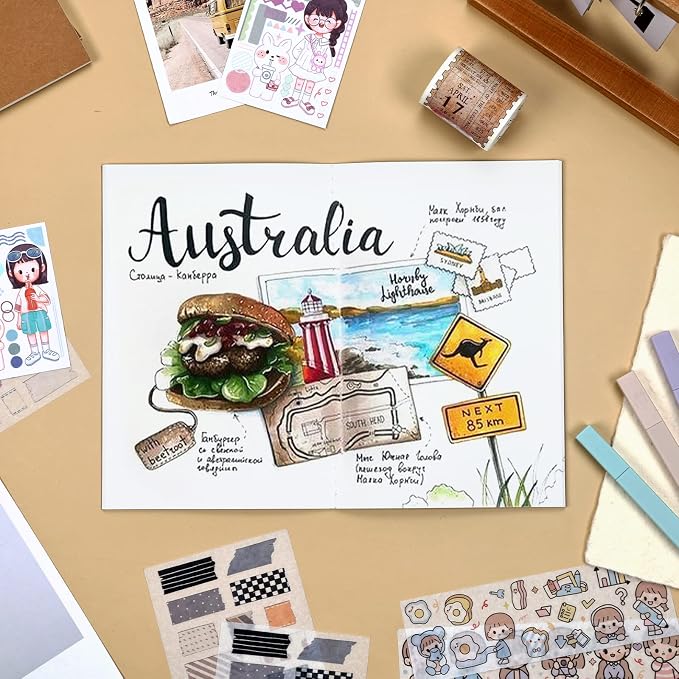 EOOUT 100pcs A5 Blank Kraft Notebooks, Journals in Bulk, Sketchbooks Bulk - Image 6