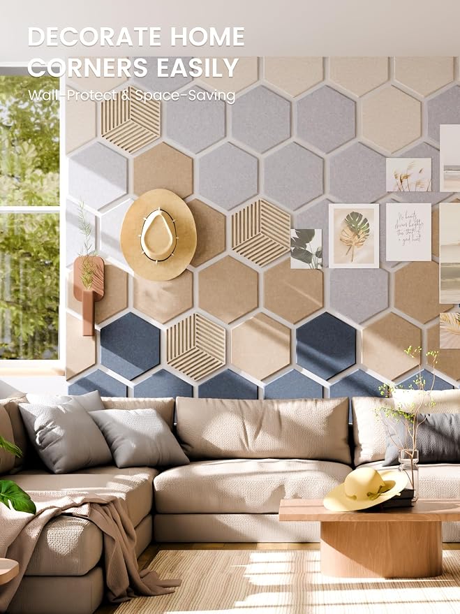 Fluxynara Hexagon Cork Board Alternative - Image 5