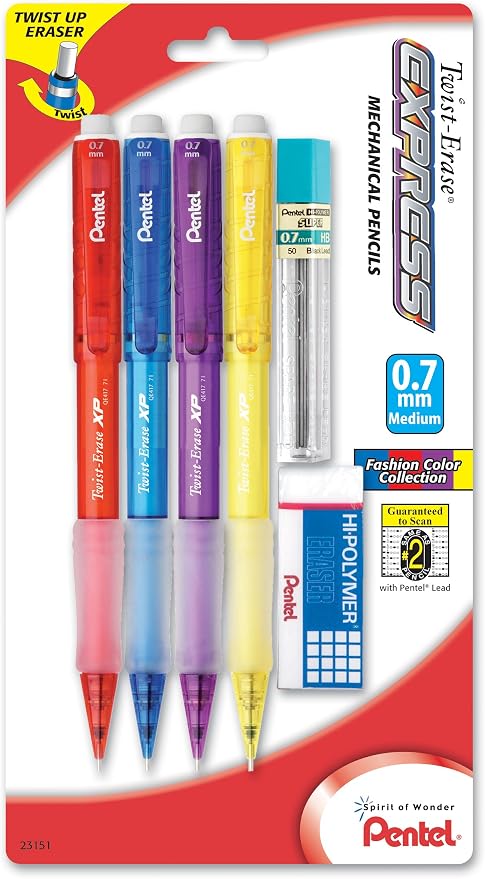 Pentel Twist-Erase EXPRESS Mechanical Pencil by PentelofAmerica