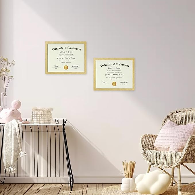 ELSKER&HOME 8.5x11 Certificate Frame 6 Pack - Image 2