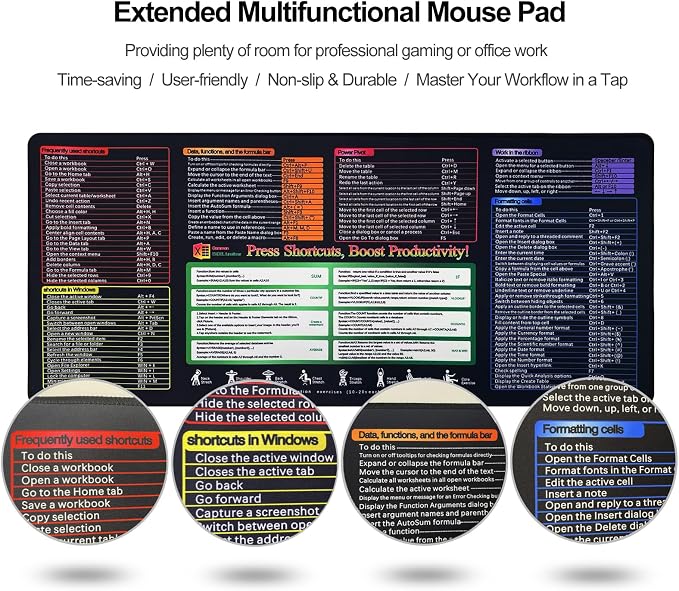 XXL Gaming Mouse Pad 35.4x15.7 Professional Large Mouse Pad & Computer Game - Image 4