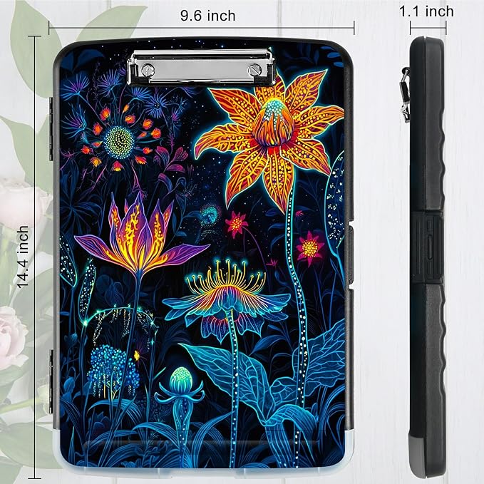 Artistic Orange Blossom A4 Clipboard - Image 3