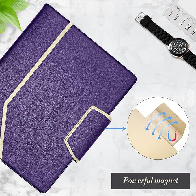 Toplive Purple Business Padfolio - Image 4