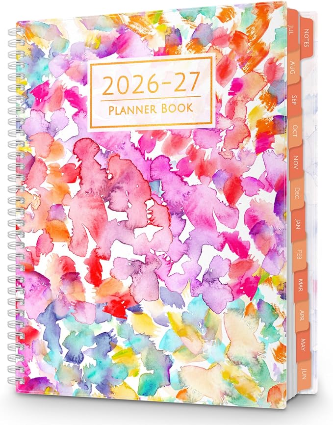 CRANBURY Planner 2026-2027 8.5x11, Academic Year Monthly and Weekly Calendar by CRANBURY