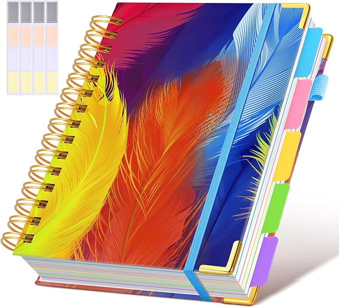 Hardcover Spiral Notebook journal by dilitego