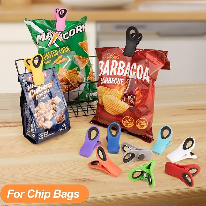 Jetmore 30 Pack Chip Clips Bag Clips, Office Paper Clamps - Image 4