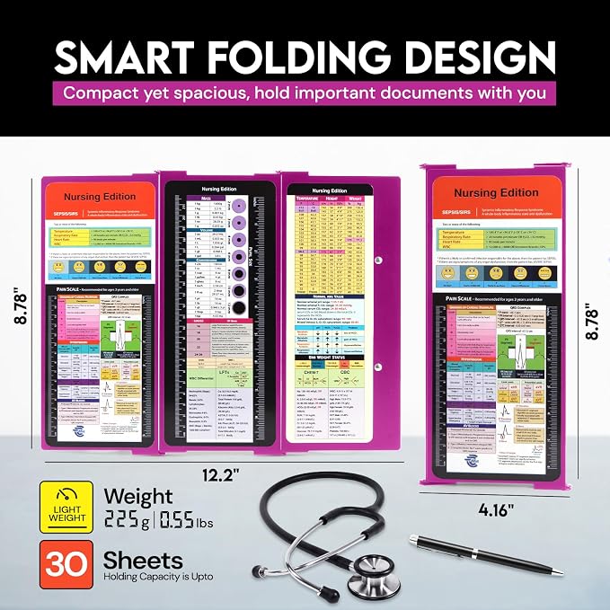 Nursing Clipboard Foldable - Image 3