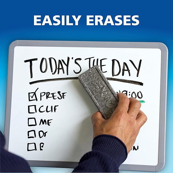 EXPO Dry Erase Markers Kit, Chisel Tip, Spray Cleaner, Office Essentials - Image 5