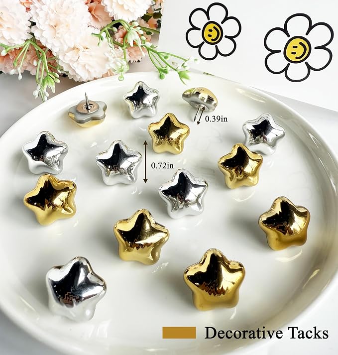 Push Pins for Wall, Thumb Tacks for Bulletin Board, Photo Wall, Feature Wall - Image 6