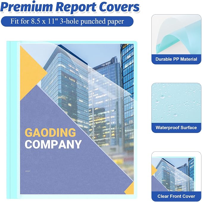 Ndsox 30 Pack Plastic Report Covers - Image 4