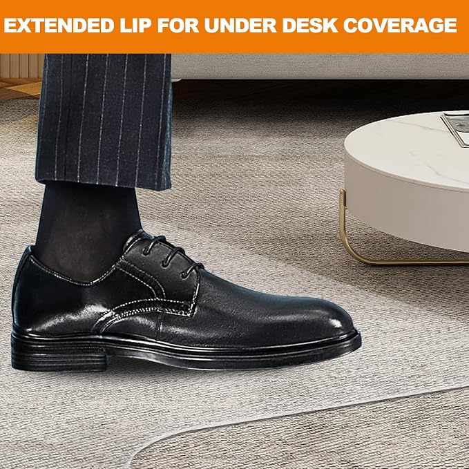 Chair Mat for Carpet- Low Pile Carpet Protector for Office Gaming Computer Desk - Image 7