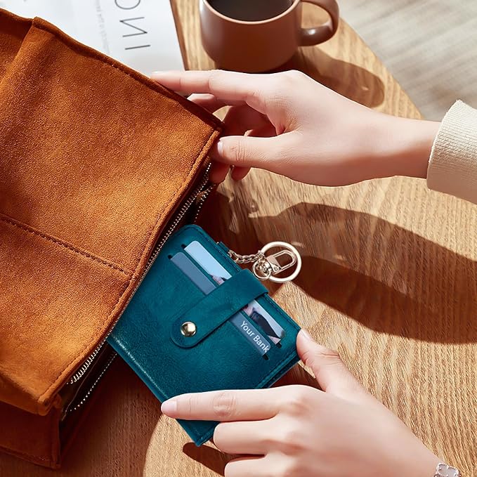 Airkit Small Wallet Women RFID, PU Leather Card Holder - Image 7