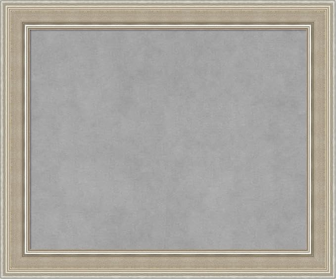 Amanti Art Silver Framed Magnetic Board 20x24 Small Vision Board by AmantiArt