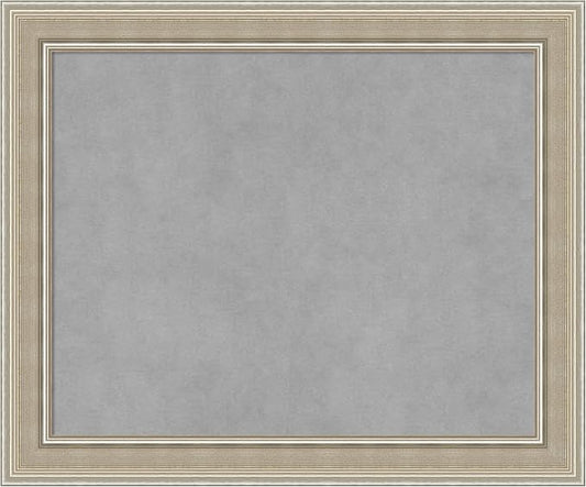 Amanti Art Silver Framed Magnetic Board 20x24 Small Vision Board by AmantiArt