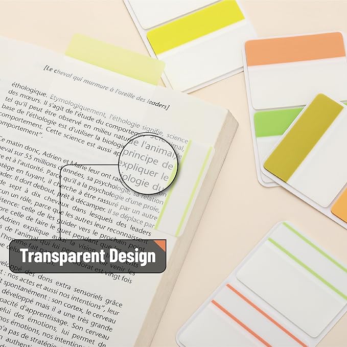 Mr. Pen Sticky Index Tabs - 500 Pcs, 21 Sets, Colorful Page Markers for Binders, Books, & Notebooks-DeskLoop Office