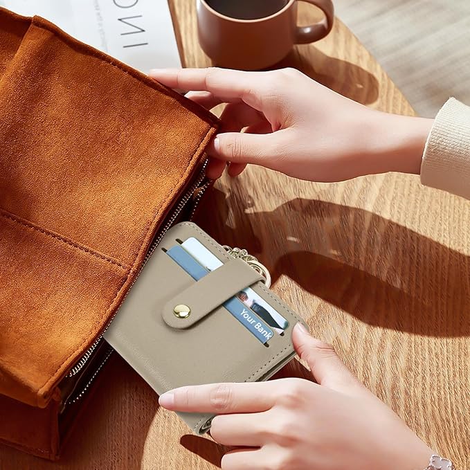 Airkit Small Wallet Women RFID, PU Leather Card Holder - Image 7
