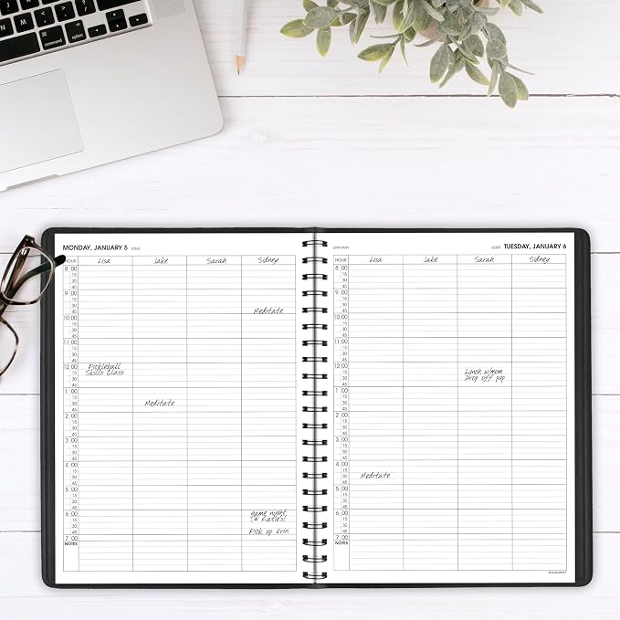 AT-A-GLANCE 2026 Appointment Book Planner, Four Person Group - Image 2