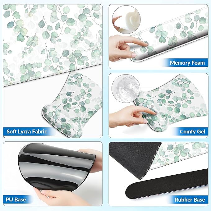 Desk Mat Set + Keyboard and Mouse Pad - Image 4