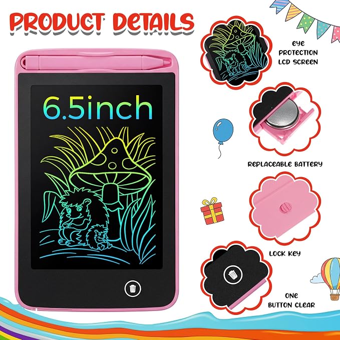 Tinlade 12 Pack LCD Writing Tablets - Image 2