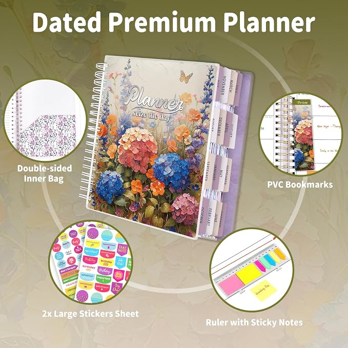 Planner 2026-2027, 18 Months Large Academic Daily Weekly Monthly Planner - Image 2