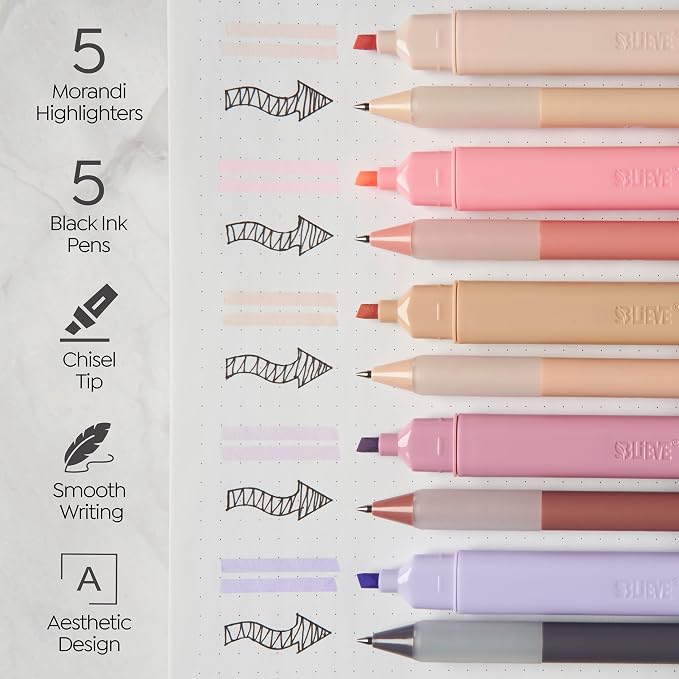 BLIEVE - Aesthetic Highlighters and Gel Pens - Image 2