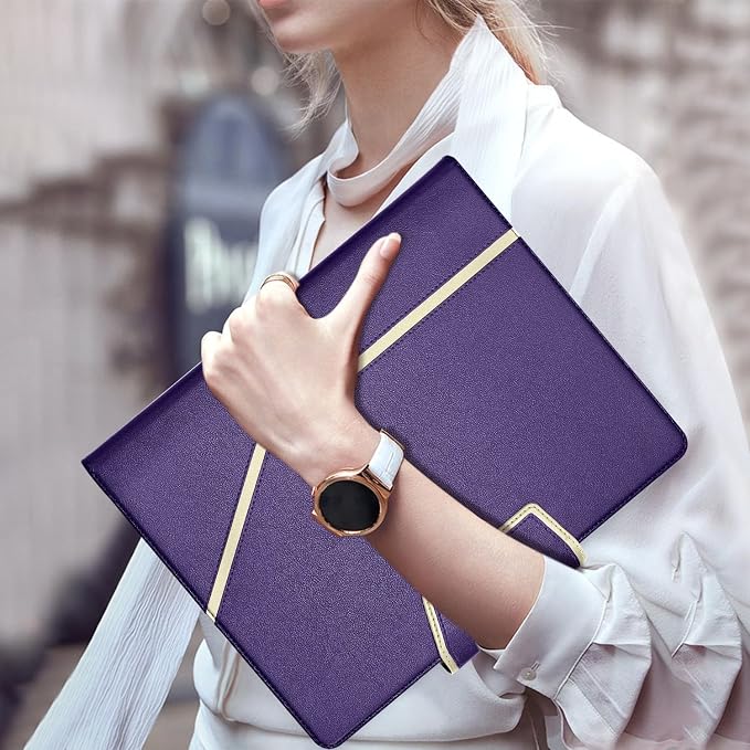 Toplive Purple Business Padfolio - Image 2
