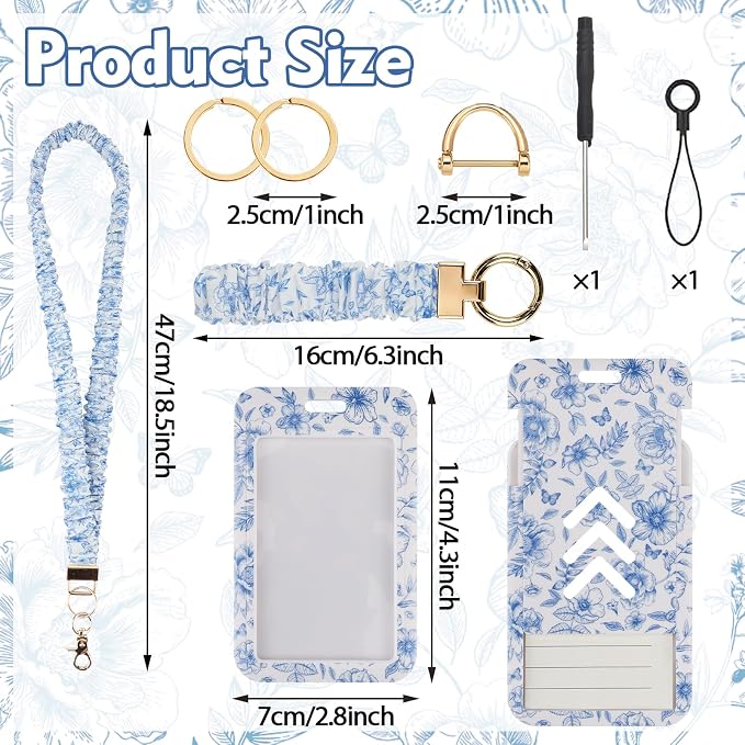 Teacher Lanyard, Scrunchie Lanyard - Image 2