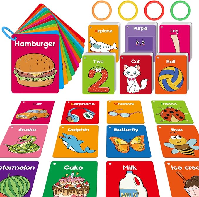 Toddler Flash Cards Baby Cognitive Flashcards by Unknown