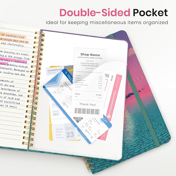 ZOTIA Lined Spiral Journal Notebook - Image 5