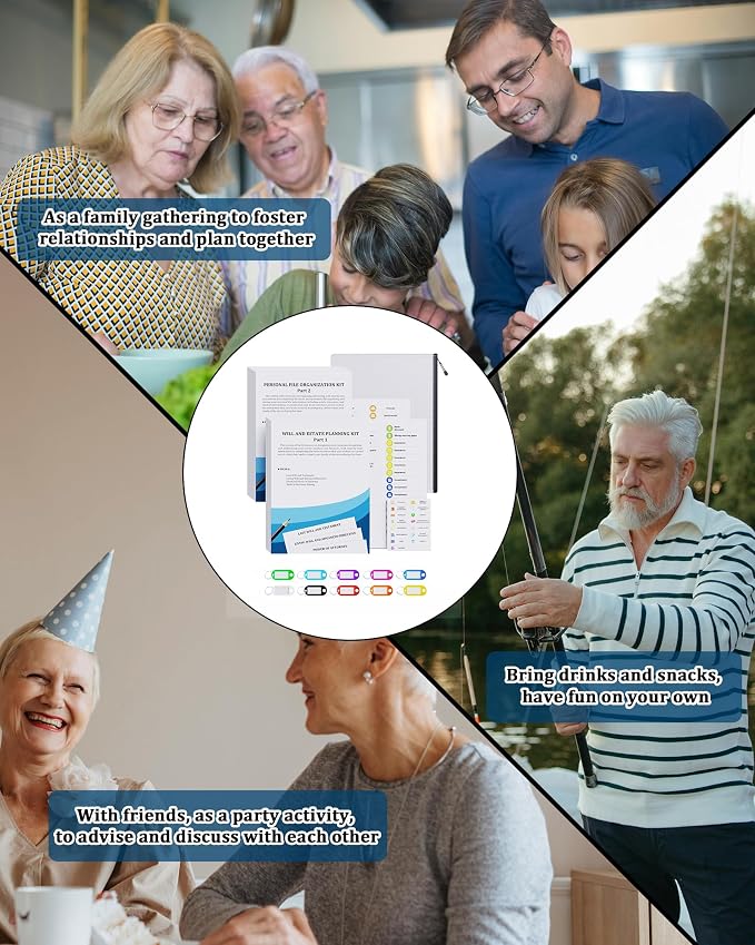 Estate Kit - Personal File Organization Kit and Estate Planning Kit, Systematic - Image 7