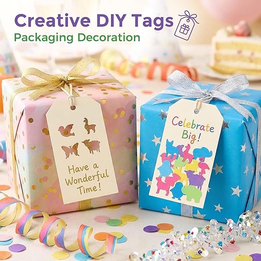 LOVEINUSA 10 PCS Flower Shaped Craft Hole Punch Set - Image 5
