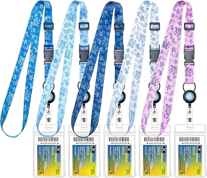 MNGARISTA Cruise Lanyard for Ship Cards, Adjustable Lanyard by MNGARISTA