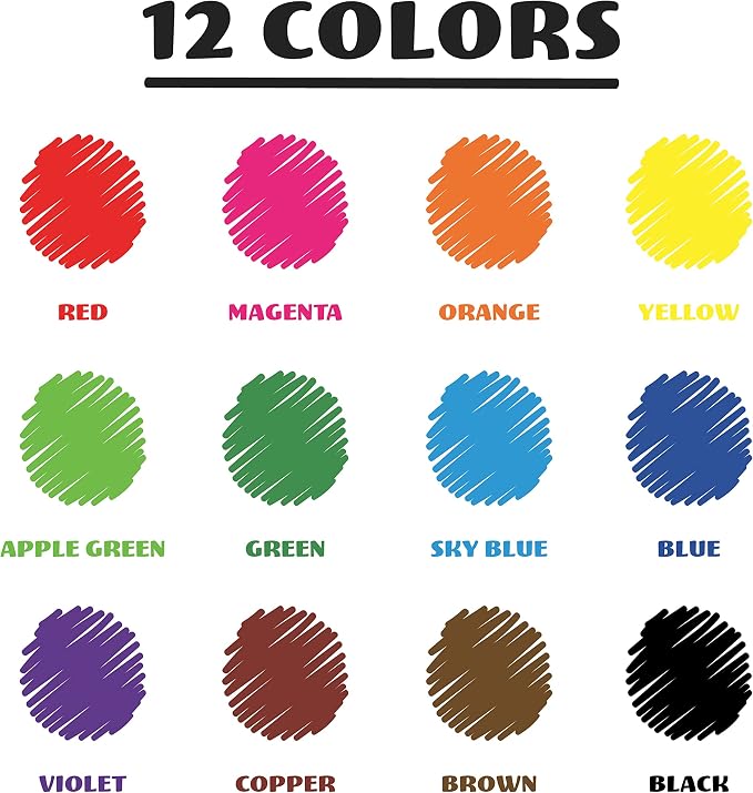 Chalkola Dry Erase Markers Bulk | Chisel Tip WhiteBoard Markers, Dry Erase Pens - Image 2