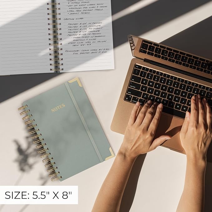 Aesthetic Thick Spiral Notebook Journal - Image 6