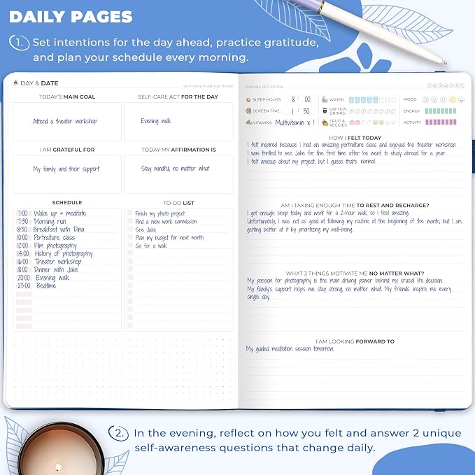 Clever Fox Self-Care Journal – Wellness & Daily Reflection Notebook – Mental - Image 4