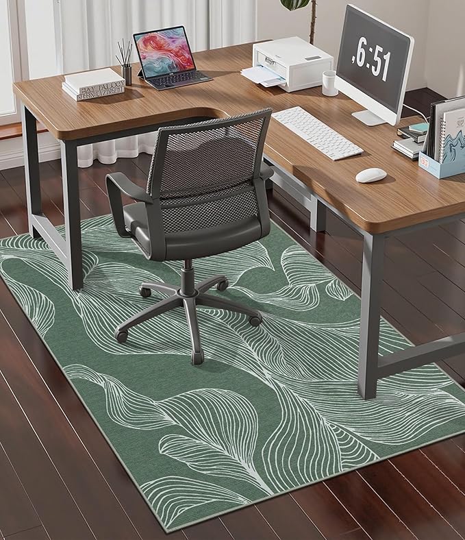 chakme Office Chair Mat for Hardwood Floor, Machine Wash by CHAKME