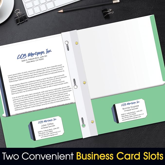 2 Pocket Portfolio Folders - Image 3
