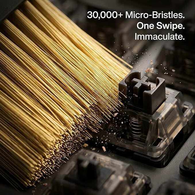 Soft Keyboard Cleaning Brush, Anti-Shedding High-Density Bristles - Image 4
