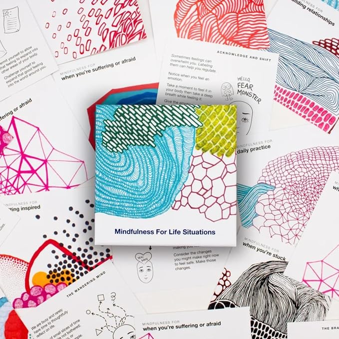 Mindfulness Cards Deluxe Artist Edition 48 Research-Backed Techniques - Image 3